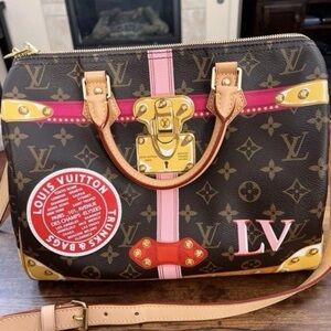 Louis Vuitton Summer Trunks Bandouliere 30 excellent Authentic!